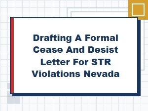 Drafting a Nevada Str Cease and Desist Letter